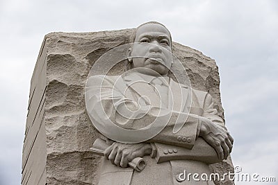 Martin Luther King Memorial In Washington DC Editorial Stock Photo